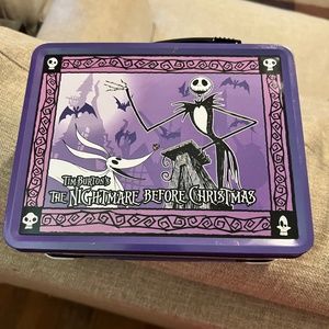 Nightmare Before Christmas Metal Lunchbox